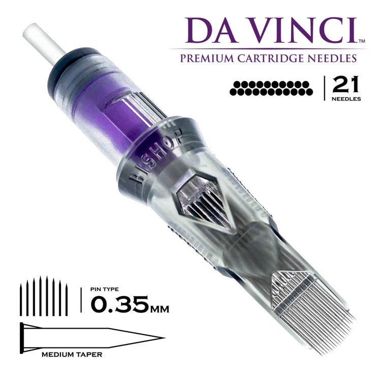 Bishop Cartridge Needles Da Vinci V2 - Magnum - Bugpin - Long Taper (0.30) - Image 5