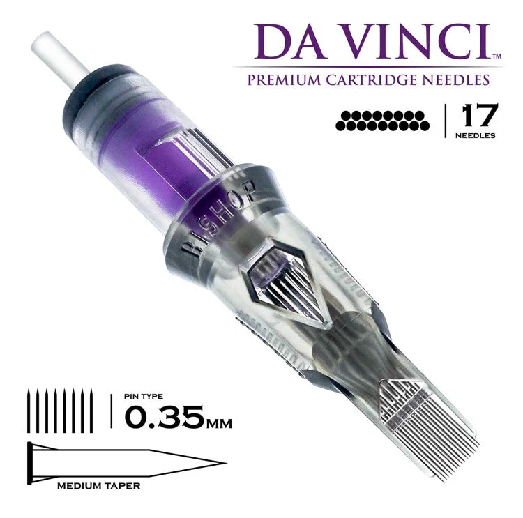 Bishop Cartridge Needles Da Vinci V2 - Magnum - Medium Taper (0.35) - Image 6