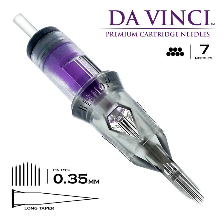 Bishop Da Vinci V2 Cartridge - Curved Magnum - Long Taper (0.35) - Image 3