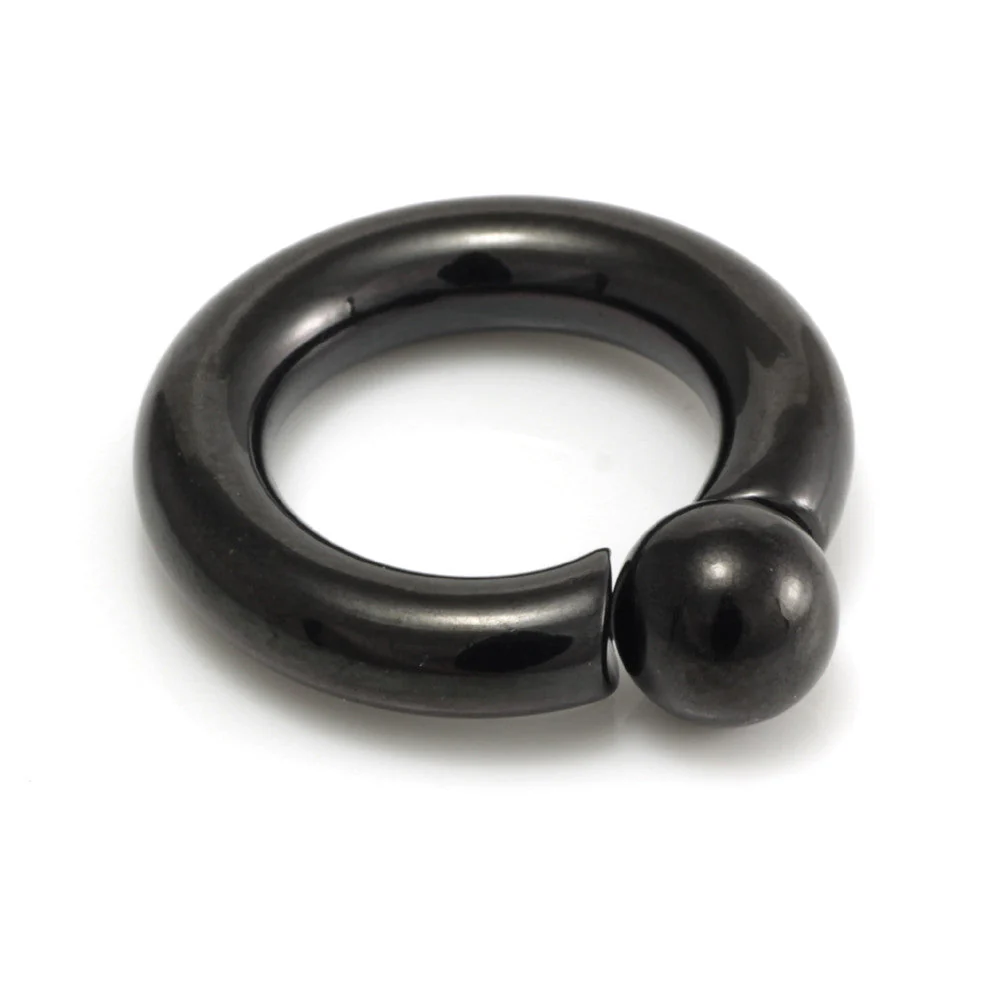 Black Steel BCR with Screw Ball