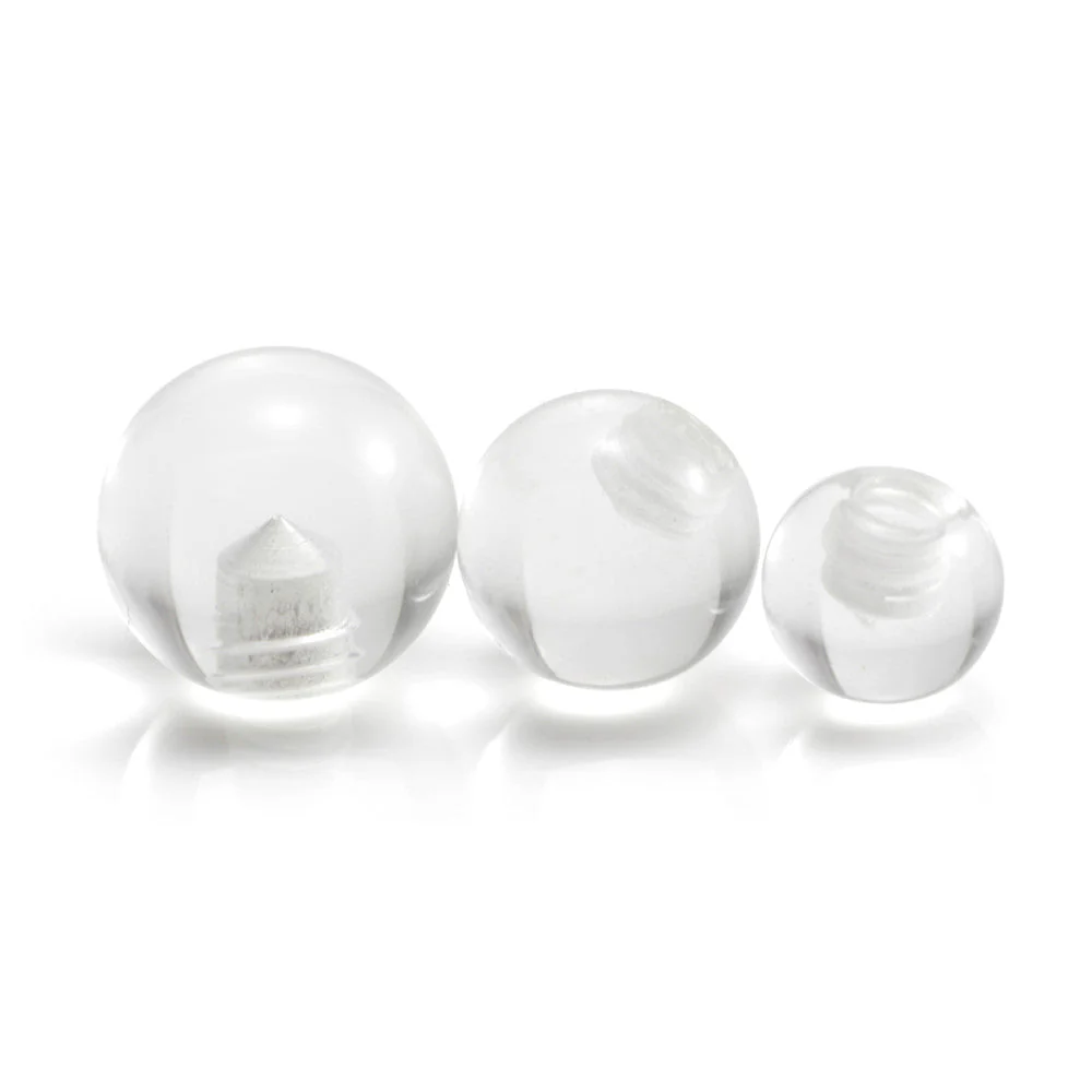 Clear Balls Attachments - 1.6mm-3mm