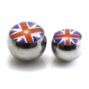 Clip In Logo Ball Attachment - Union Jack