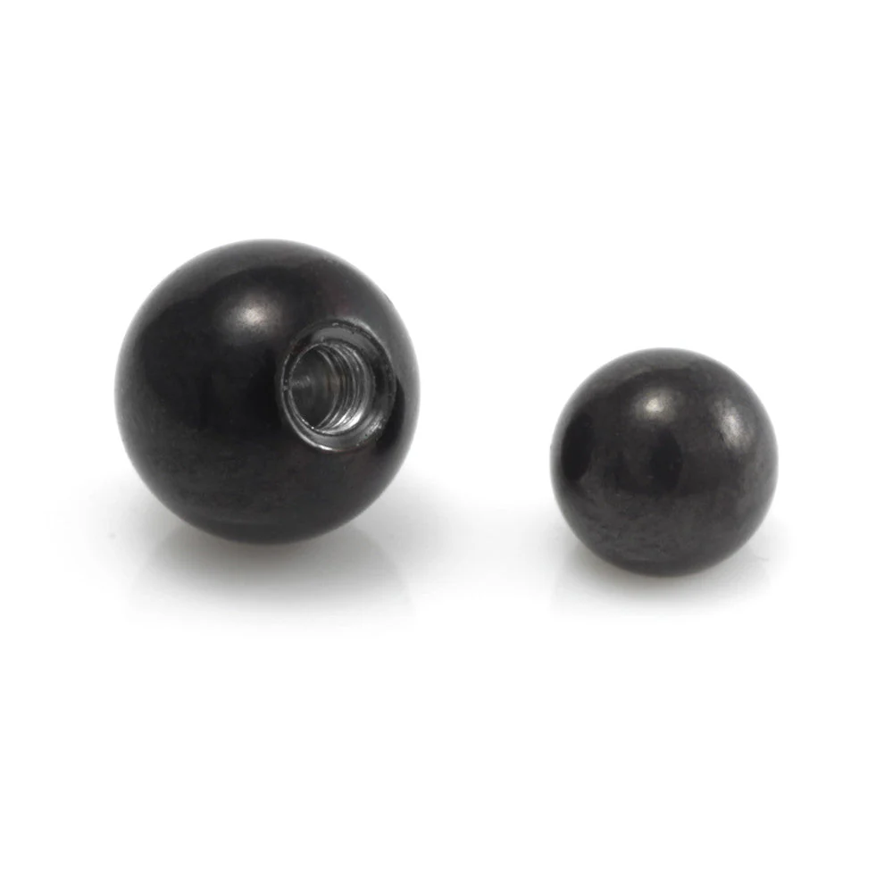 Evil Black Titanium External Thread Ball