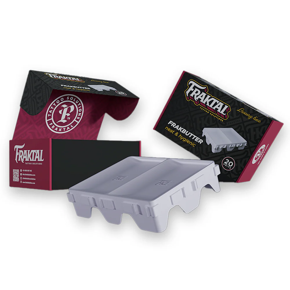 FRAKBUTTER Fraktal Modular Workspace Organiser - Two Cavity Butter/Cream Tray x 20