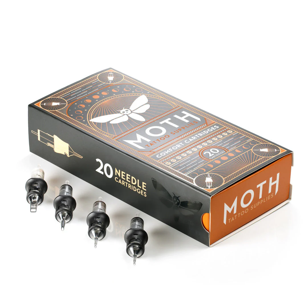 Moth Comfort Cartridges - Round Shader 0.35mm