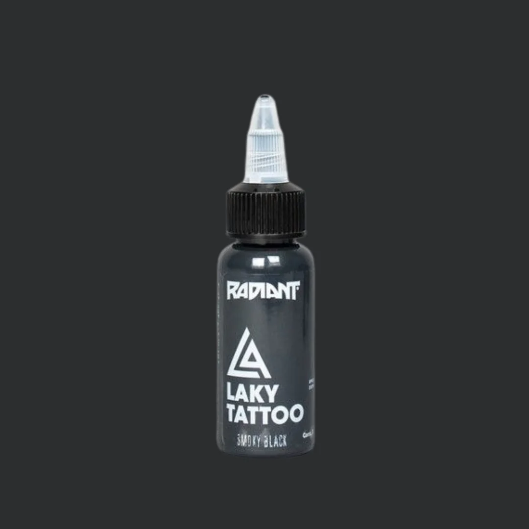 SHORT DATE-DISCOUNTED-Radiant Ink Laky Smoky Black - 1oz