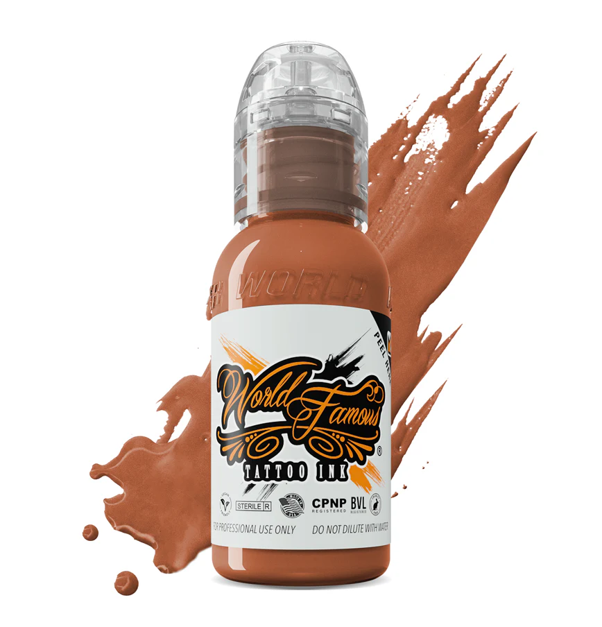 SHORT DATE-DISCOUNTED-World Famous Ink Carolina Clay - 1oz
