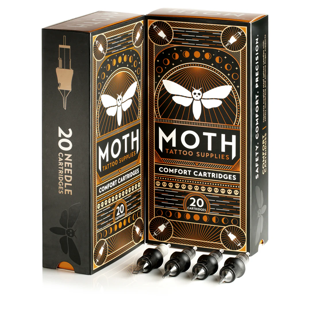 Moth Comfort Cartridges - Curved Magnum Medium Taper 0.35mm - Image 2