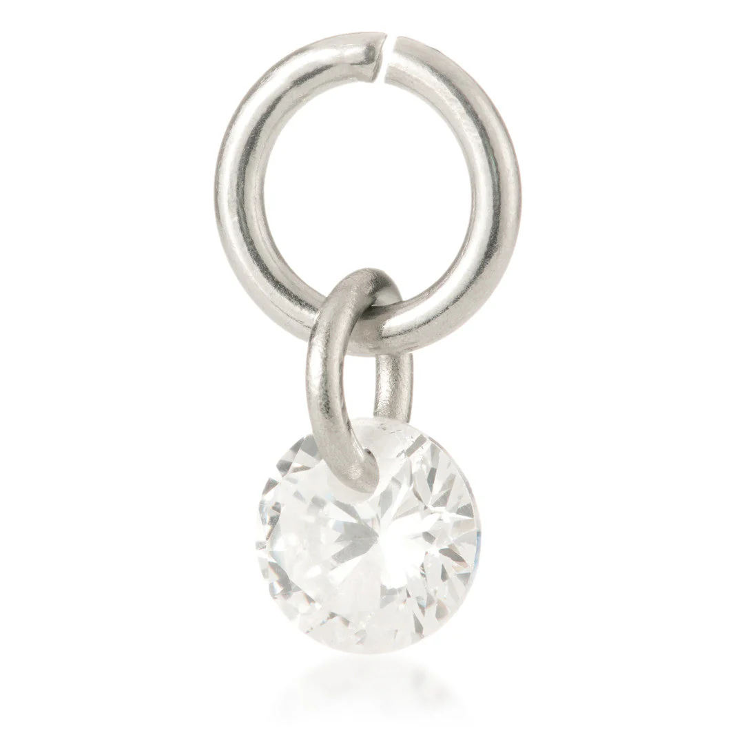 Round Gem Charm Attachment