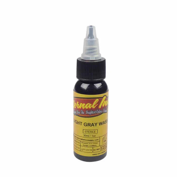 SHORT DATE - DISCOUNTED - Eternal Ink Grey Wash Light - 4oz