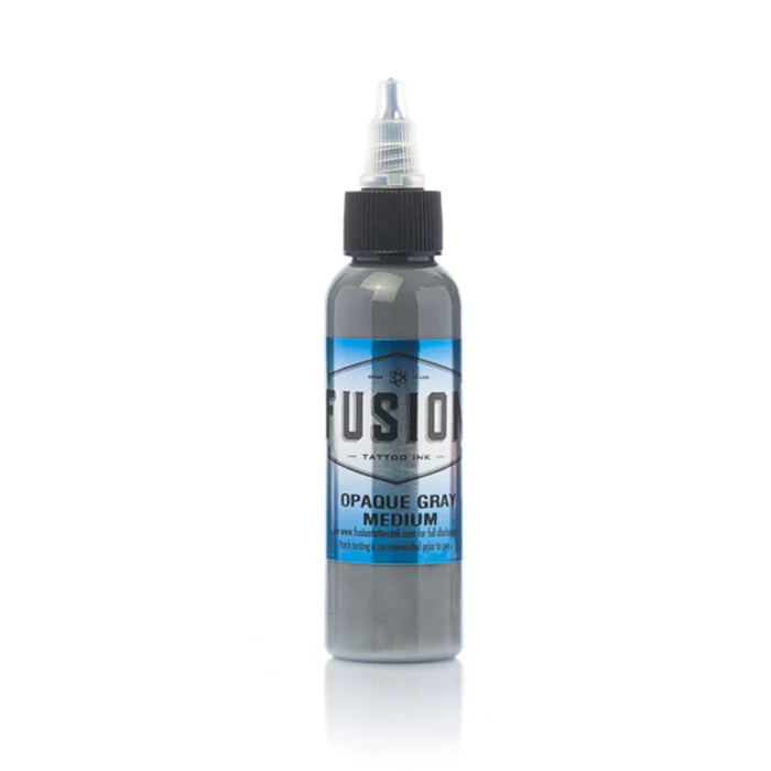 SHORT DATE - DISCOUNTED - Fusion Ink Opaque Grey Medium - 4oz