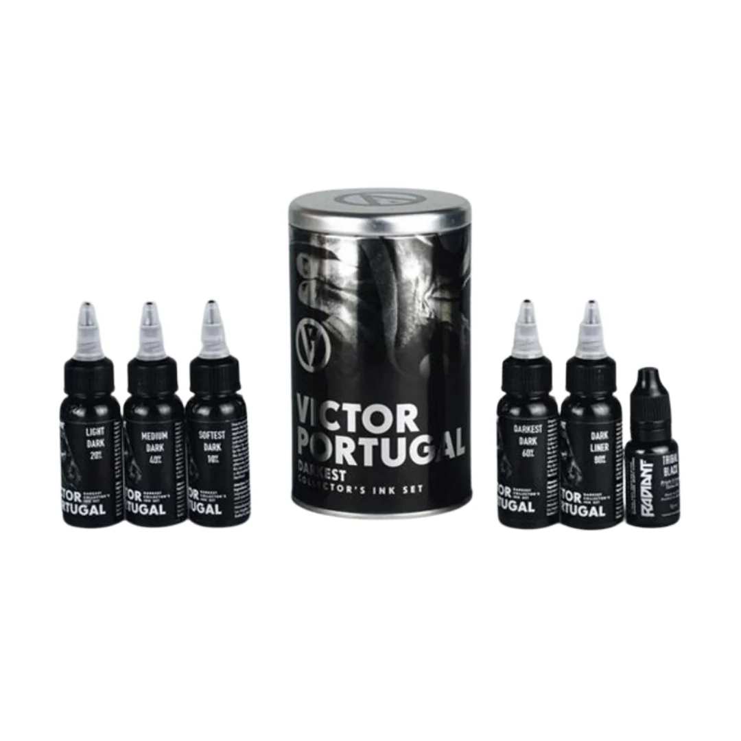 SHORT DATE - DISCOUNTED - Radiant Ink Victor Portugal Darkest Set Tin