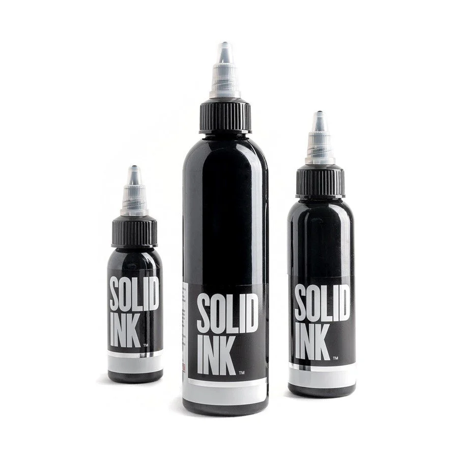Solid Ink Matte Black - 1oz