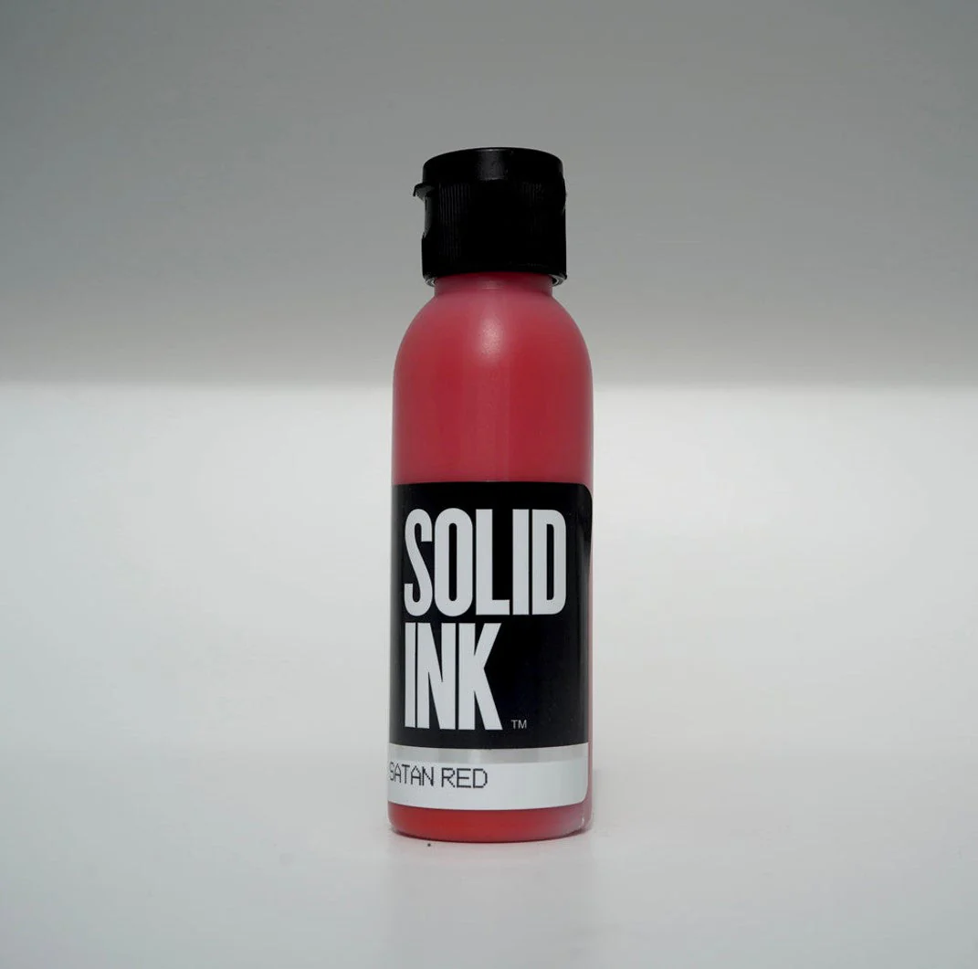 Solid Ink Satan Red - 2oz