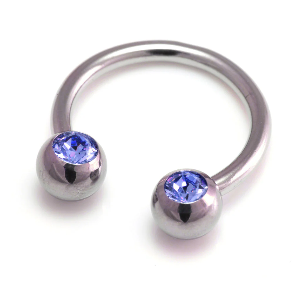Steel External Thread Forward Facing Gem CBB - Image 2