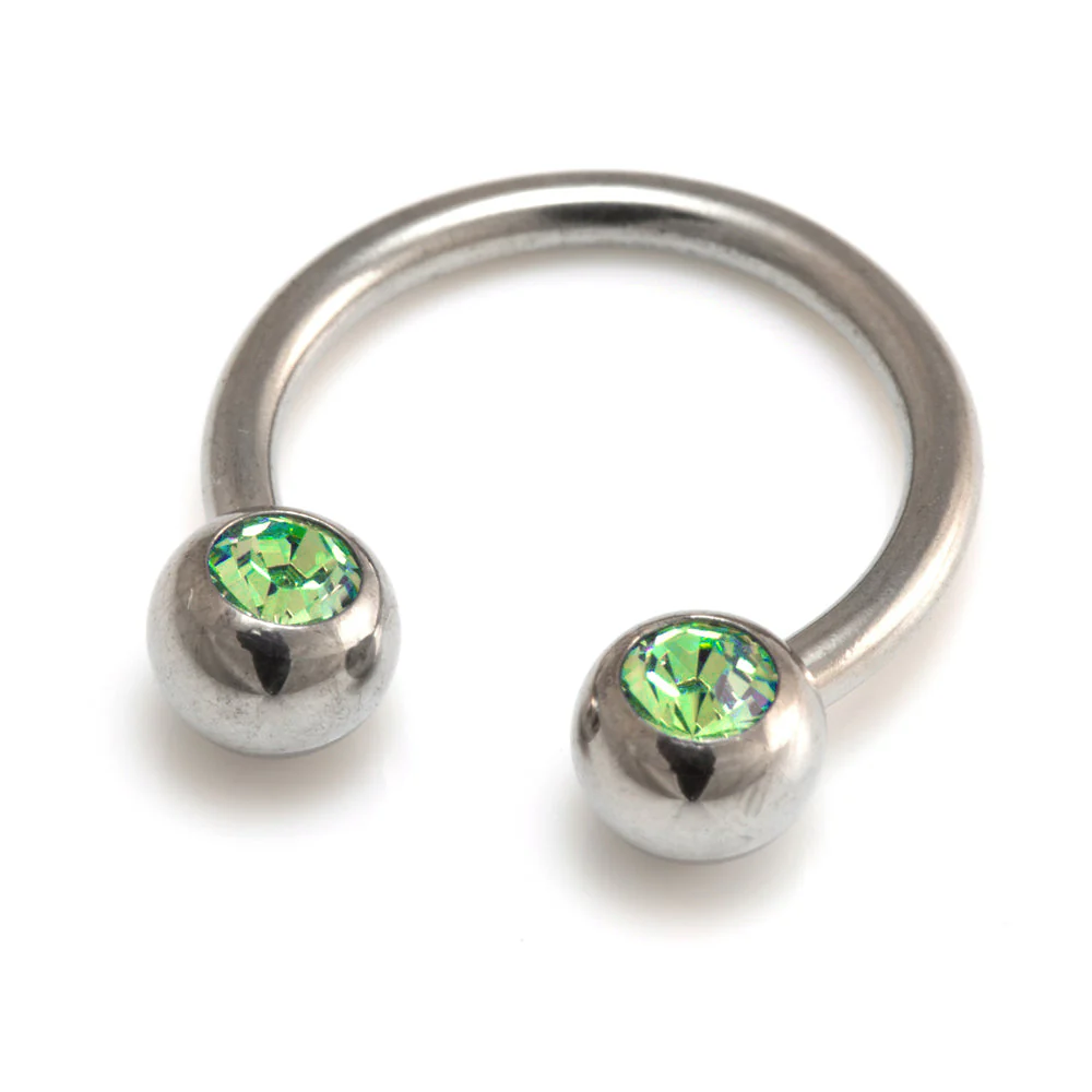 Steel External Thread Forward Facing Gem CBB - Image 3