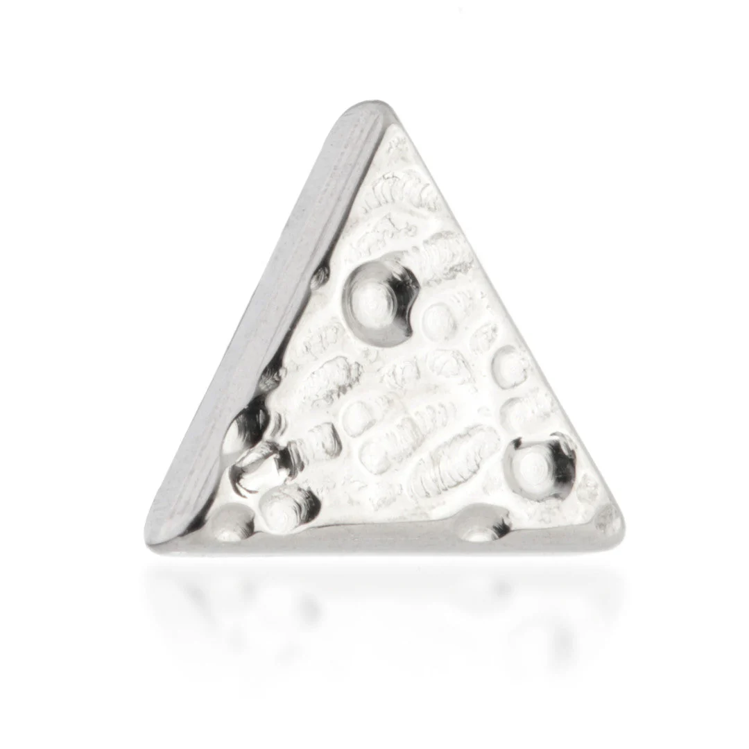 Ti Threadless Rippled Triangle Attachment