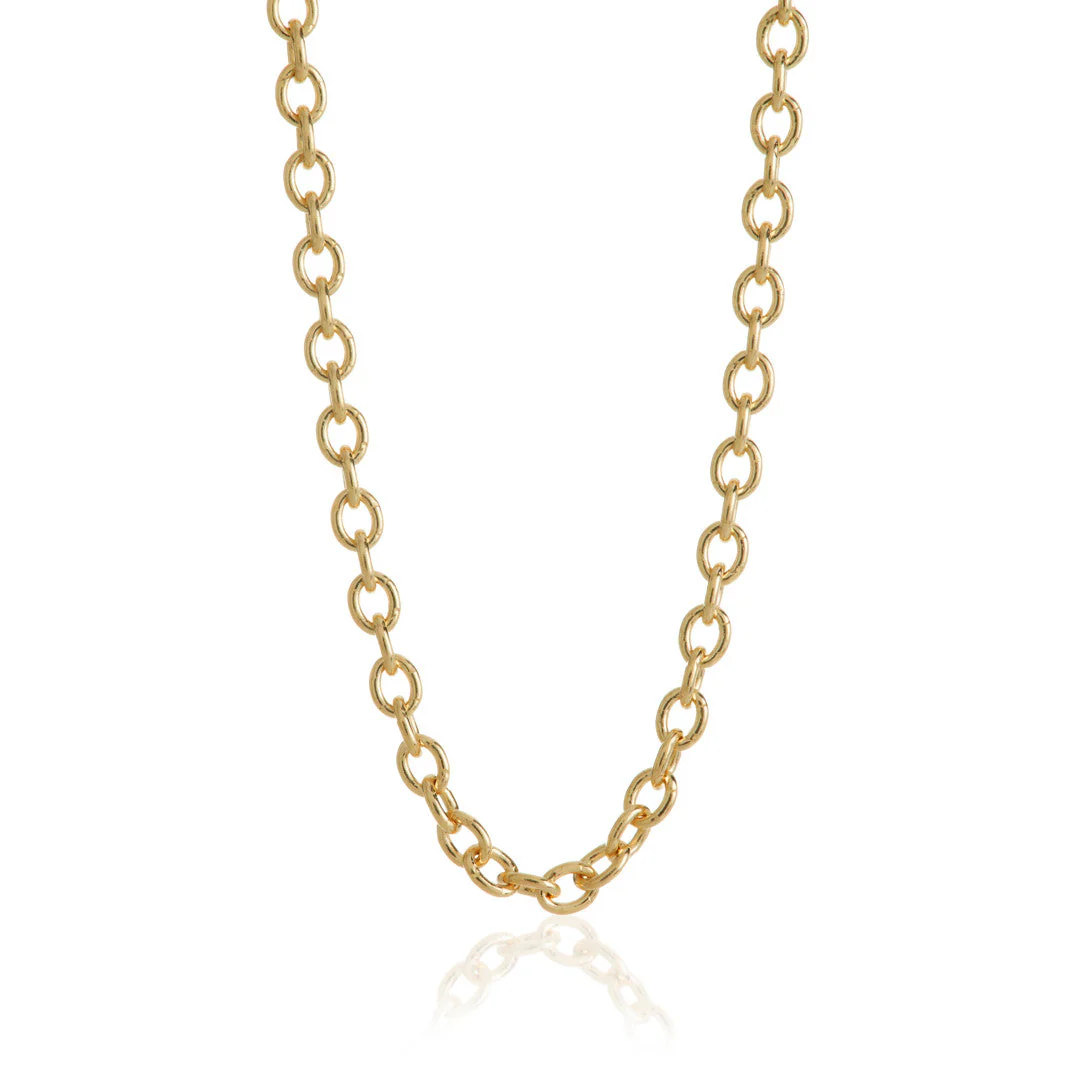 Tish Lyon Rolo Chain 9ct Yellow Gold