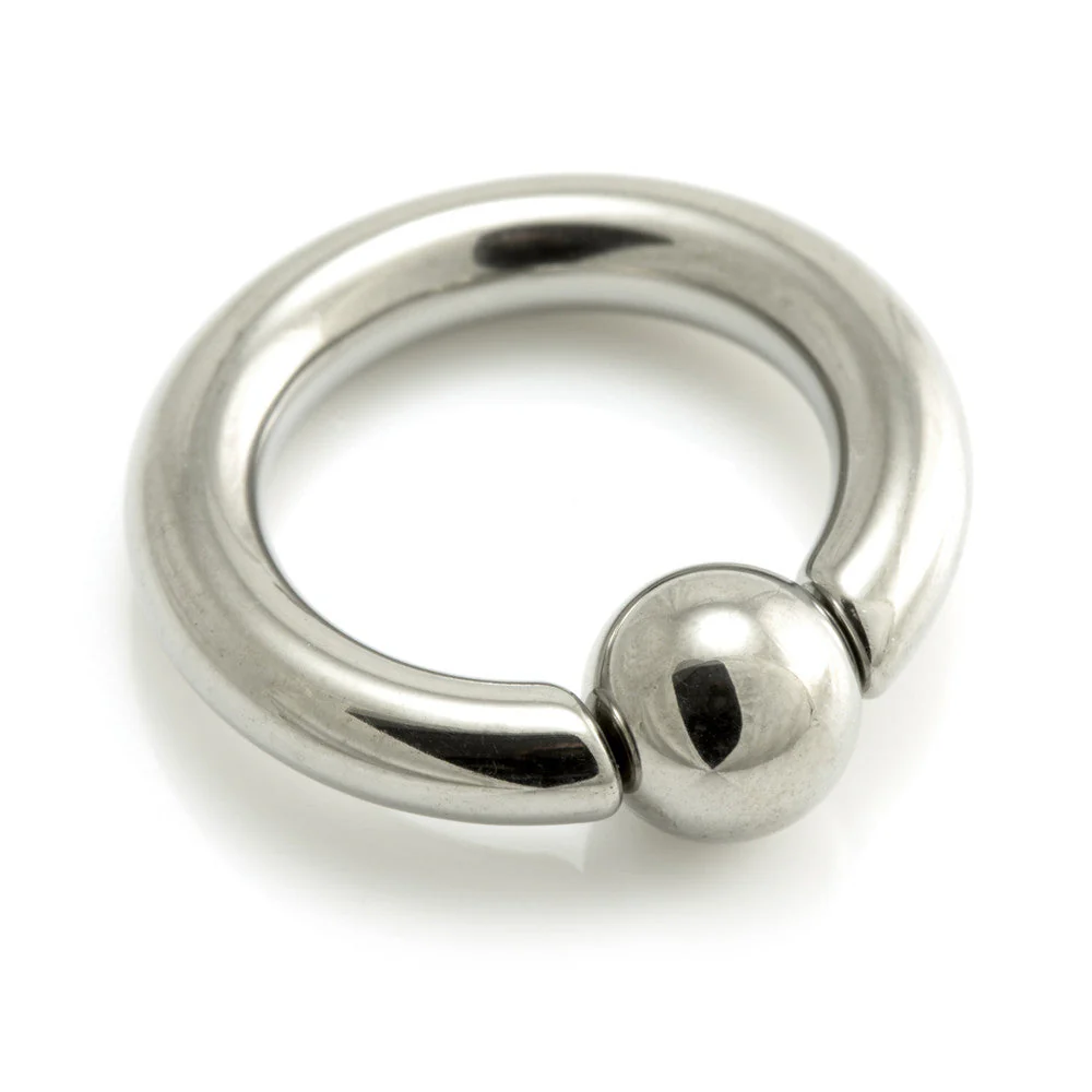 Titanium BCR with Easy Clip Titanium Ball - 7mm