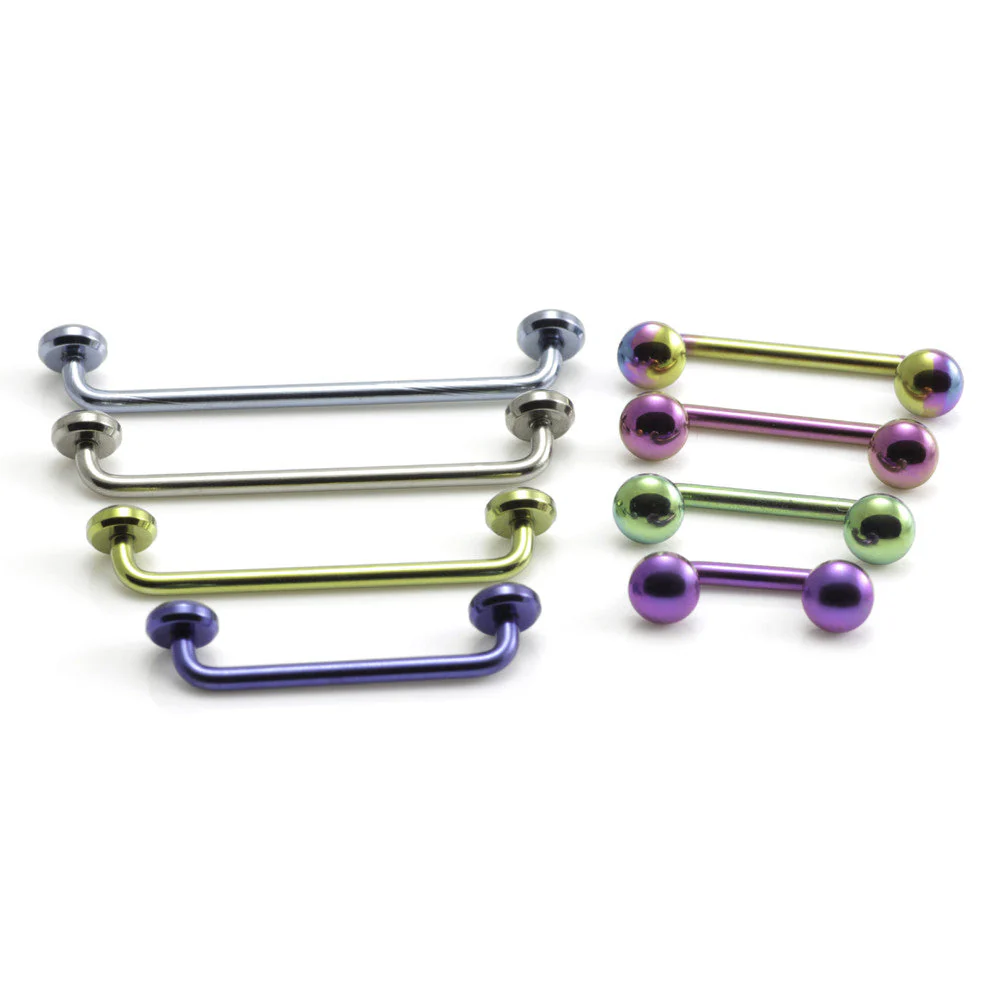 Titanium External Thread Dome Disk Surface Bar