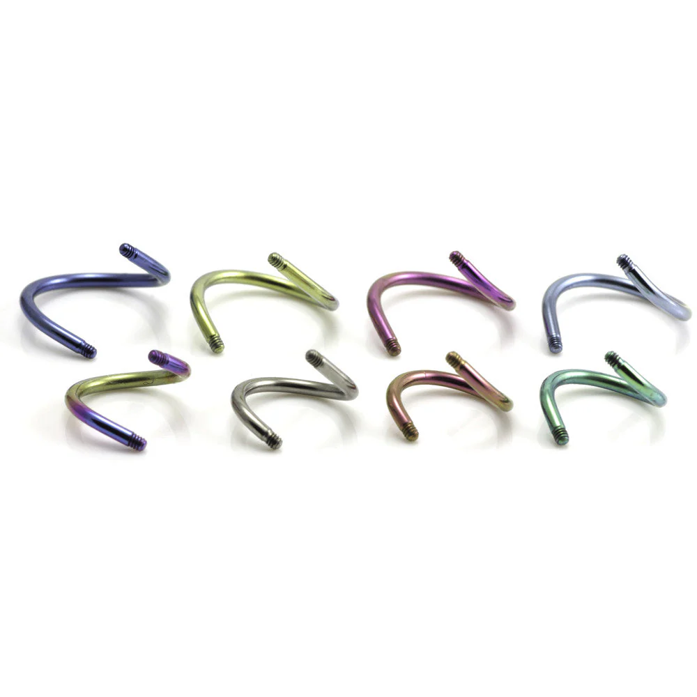 Titanium External Thread Spiral Stem
