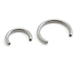Titanium Internal Thread Circular Barbell Stem