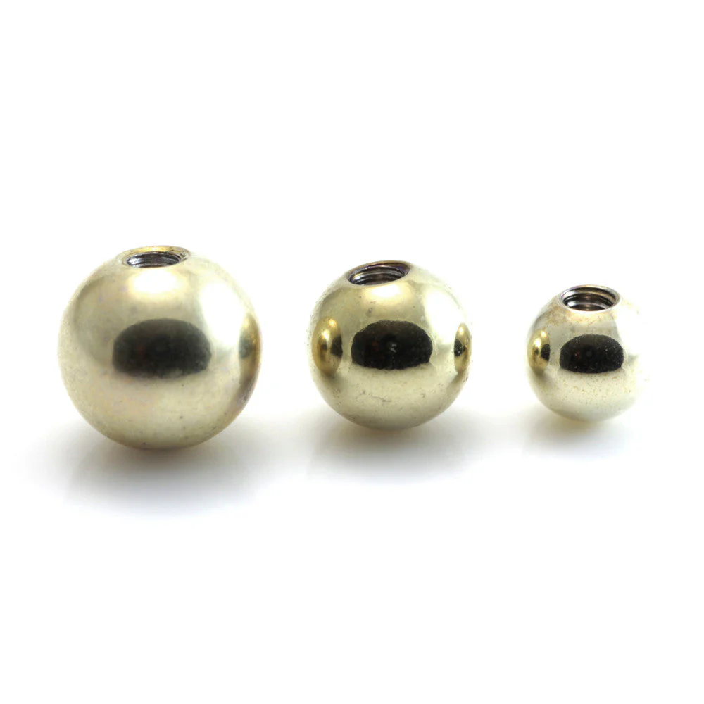 Zircon Gold Steel Ball -3mm